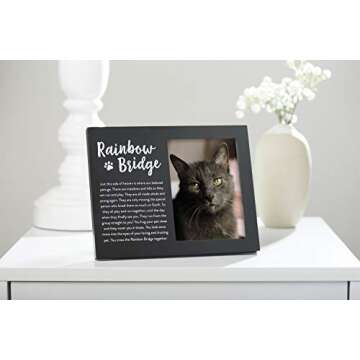 Pearhead Rainbow Bridge Pet Keepsake Frame for Owners