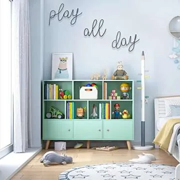 Playroom Wall Decor for Kids - Play All Day Sign