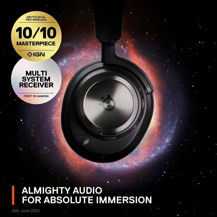 Premium Wireless Gaming Headset with Active Noise Cancellation