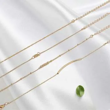 XOCARTIGE Stackable Beaded Bracelet Set for Women