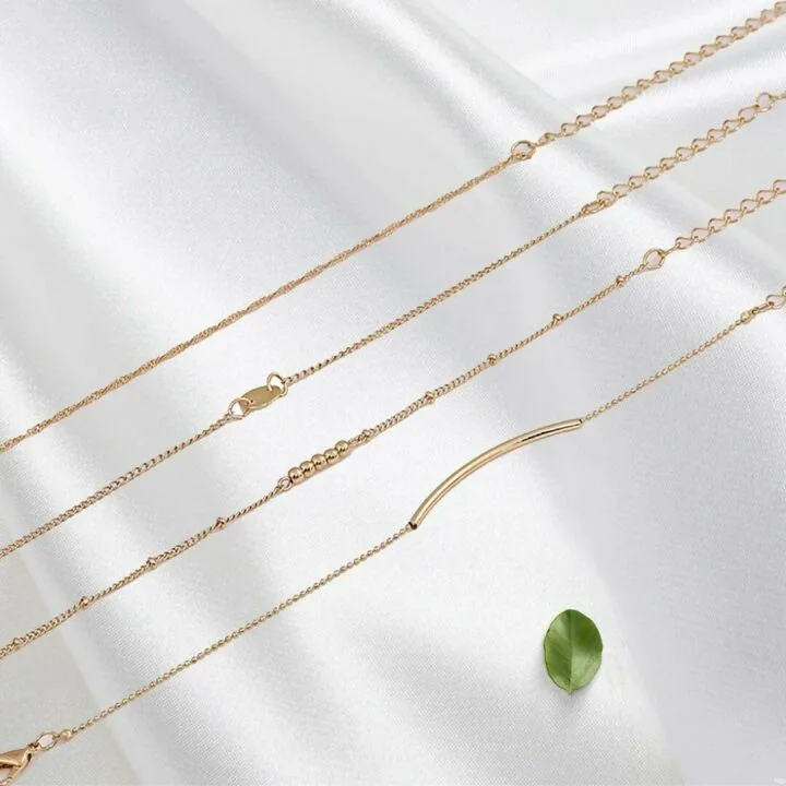 XOCARTIGE Stackable Beaded Bracelet Set for Women