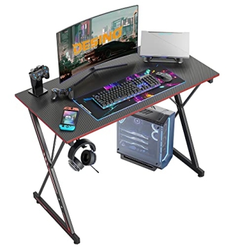 DESINO Gaming Desk - Sleek 32 Inch Gamer Workstation