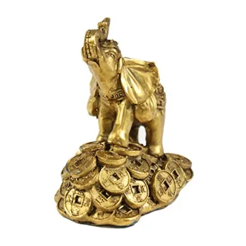 Feng Shui 3" Elephant Statue - Luck & Prosperity Decor