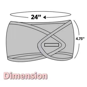 DONNA DELUXE FOAM MESH WRAP OLIVE + VITAMIN E TREATED, Curly Hair Care Essentials Face Wash, Makeup, and Headband for Women, 1PC (BLACK, 1 Count (Pack of 1))