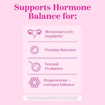 Pink Stork Myo-Inositol & D-Chiro Inositol: 3.6:1 Blend to Support Fertility, Hormone Balance for Women - Ovarian Function, Ovulation, Conception, and Period Support Supplement - 60 Capsules