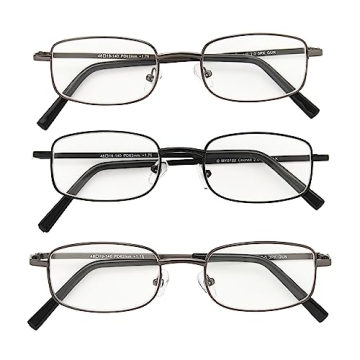 Foster Grant Men's Council Reading Glasses 3.25x Pack