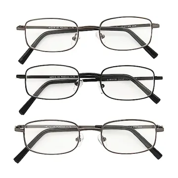 Foster Grant Men's Council Reading Glasses 3.25x Pack