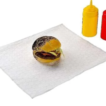 Microwave Safe Insulated Foil Sheets - 100 Pack
