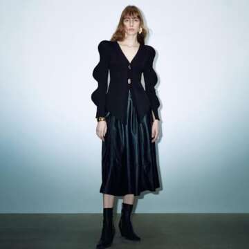 Chic Urban Revivo Women's Knit Cardigan for All Seasons