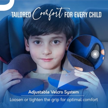 BCOZZY Kids Travel Neck Pillow for Ultimate Comfort