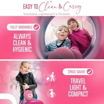 BCOZZY Kids Travel Neck Pillow for Ultimate Comfort