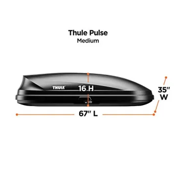 Thule Pulse 614 Medium Cargo Box for Adventurous Road Trips
