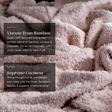 LUXOME Ultra Plush Robe - Cozy Full-Length Luxury