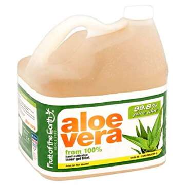 Fruit Of The Earth Aloe Vera - Natural Skin Moisturizer 128 oz