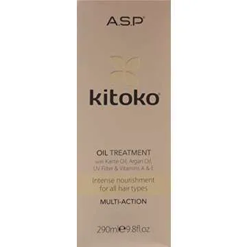 Kitoko Oil 9.8oz - Lightweight and Nourishing Hair Oil for All Hair Types