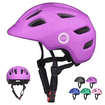 XJD Toddler Adjustable Bike Helmet for Ages 1-8