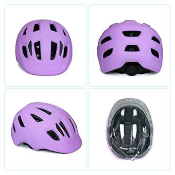 XJD Toddler Adjustable Bike Helmet for Ages 1-8