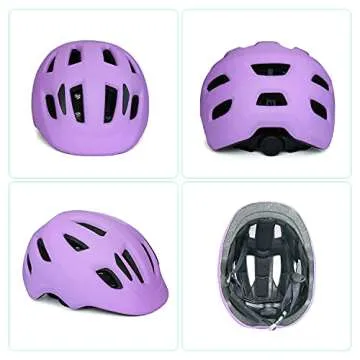 XJD Toddler Adjustable Bike Helmet for Ages 1-8