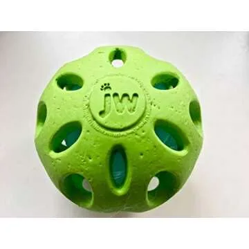 JW Pet Crackle Ball - Interactive Crunchy Dog Toy