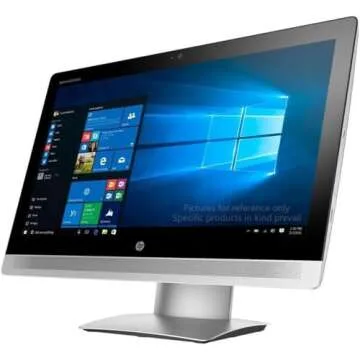 HP EliteOne 800 G2 All-in-One Desktop Computer PC, 23" FHD (1920 x 1080) Display, 6th Gen Quad Core i5-6500 up to 3.6GHz, 16GB RAM 512GB SSD, DisplayPort, Keyboard & Mouse, Windows 10 Pro (Renewed)