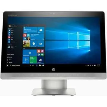 HP EliteOne 800 G2 All-in-One Desktop Computer PC, 23" FHD (1920 x 1080) Display, 6th Gen Quad Core i5-6500 up to 3.6GHz, 16GB RAM 512GB SSD, DisplayPort, Keyboard & Mouse, Windows 10 Pro (Renewed)