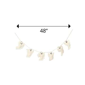 Unique Eco-Friendly Wool Felt Garland for Halloween