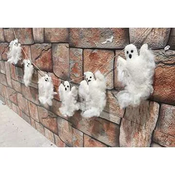 Unique Eco-Friendly Wool Felt Garland for Halloween