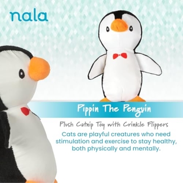 Nala Cat Pippin The Penguin - Catnip Plush Toy Duo