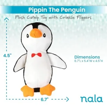 Nala Cat Pippin The Penguin - Catnip Plush Toy Duo