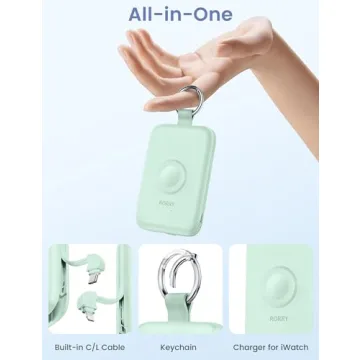 RORRY 10000mAh Portable Power Bank with Fast Charging