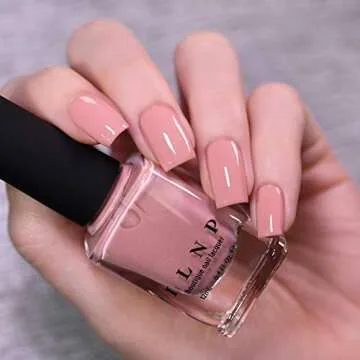 ILNP Full Bloom Holographic Nail Polish - Peachy Pink Shine