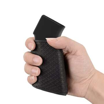 Ideagle 2 Pack Universal Grip Sleeve Silica Gel Full Size Pistol Grip Glove