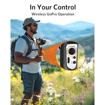 3 Axis Gimbal Stabilizer for GoPro with Bluetooth Control