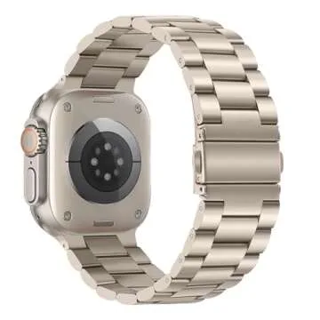 Tasikar Premium Stainless Steel Apple Watch Band 49mm