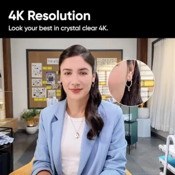 Insta360 Link Webcam 4K with AI Tracking and Gesture Control
