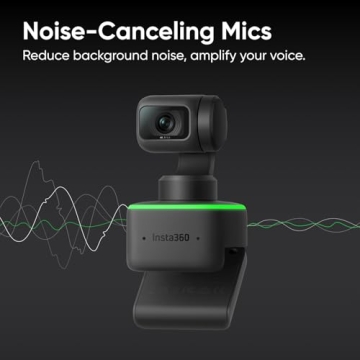 Insta360 Link Webcam 4K with AI Tracking and Gesture Control