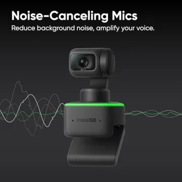 Insta360 Link Webcam 4K with AI Tracking and Gesture Control