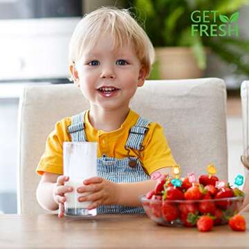 GET FRESH Animal Food Picks for Kids – 18-pcs Cat Food Picks for Toddlers Lunch Decoration – Cute Cat Bento Toothpicks for Children – Reusable Kids Foods Picks Toothpicks Set for Bento Deco