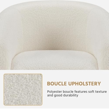 Yaheetech Furry Accent Chairs - Cozy & Stylish Set
