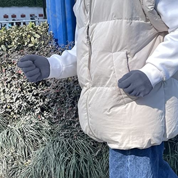 Evridwear Merino Wool String Knit Liner Gloves for Warmth