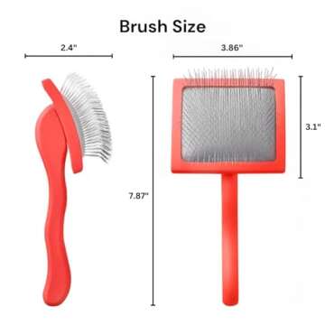 Furfessor Large Slicker Brush for Dogs - Optimal Grooming Tool