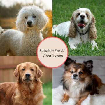 Furfessor Large Slicker Brush for Dogs - Optimal Grooming Tool