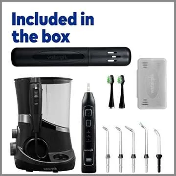 Complete Water Flosser & Sonic Electric Toothbrush Set
