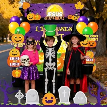 Creative Halloween Trunk or Treat Decorations Kit