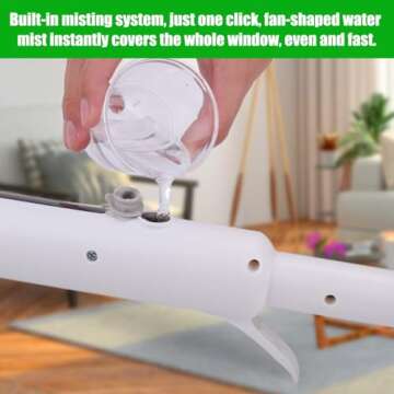 Vodolo Window Cleaning Squeegee with Spray System 2024