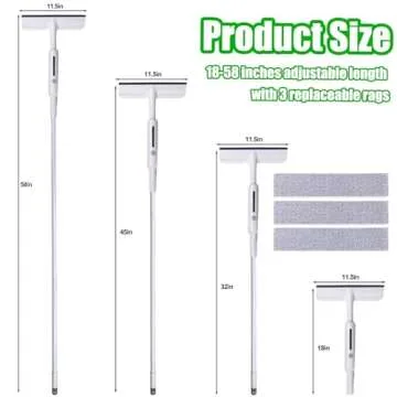 Vodolo Window Cleaning Squeegee with Spray System 2024