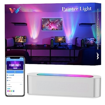 Woohlab Smart LED Light Bar - RGBICW Technology for Ultimate Room Décor and Atmospheric Lighting