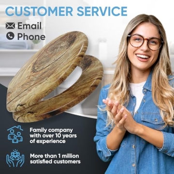 Sanilo Toilet Seat ROUND - Soft Close & Stylish Design