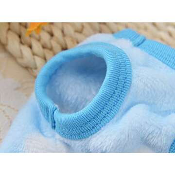 Winter Warm Fleece Bunny Rabbit Clothes Cute Small Animal Guinea Pig Chinchilla Ferret Angel Costume Accessories Outfit for Hamster Ferret Rat Guinea Pig Cat Kitten Dog Puppy and Small Animals (XXS)