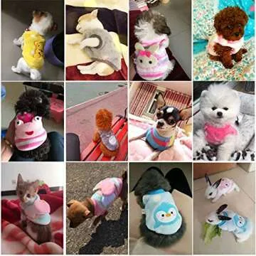 Winter Warm Fleece Bunny Rabbit Clothes Cute Small Animal Guinea Pig Chinchilla Ferret Angel Costume Accessories Outfit for Hamster Ferret Rat Guinea Pig Cat Kitten Dog Puppy and Small Animals (XXS)